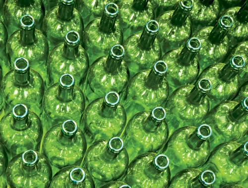 Green bottles